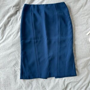 FEMME Blue Pencil Skirt